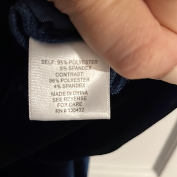 Blue velvet ModCloth jumpsuit - Picture 4 of 8